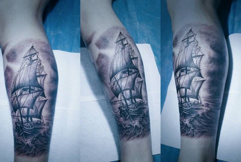 成都店驻店明作品纹身图片