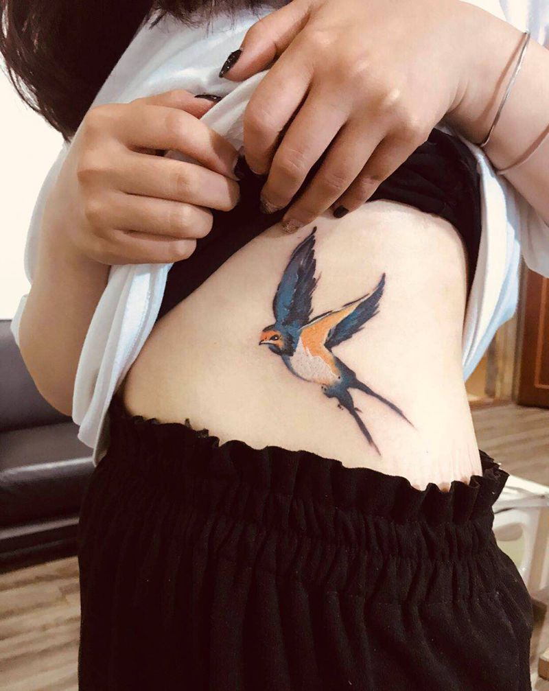 新春快乐纹身图片