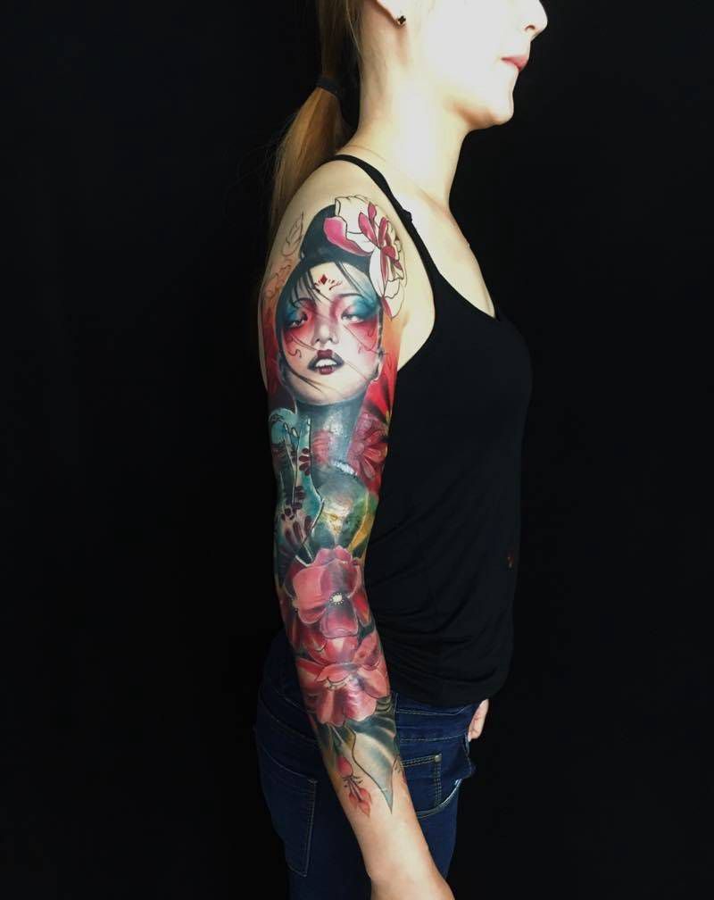 近期作品纹身图片