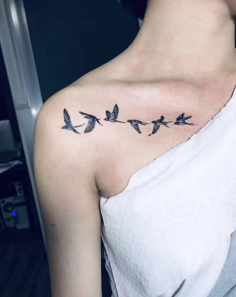 小清新纹身图片