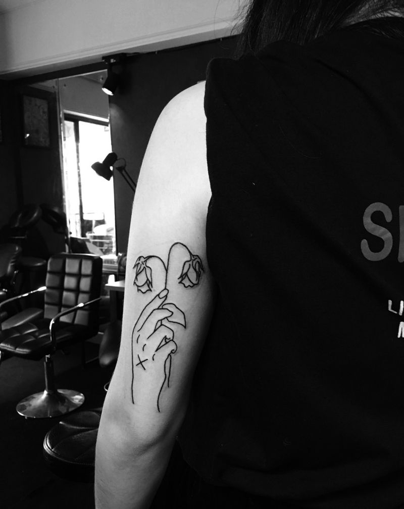 客人自带纹身图片