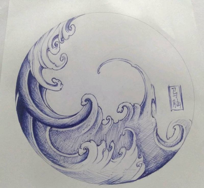 日常纹身图片_脚部新传统纹身图案