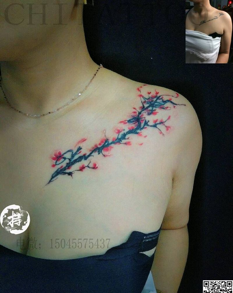 今日遮盖作品纹身图片