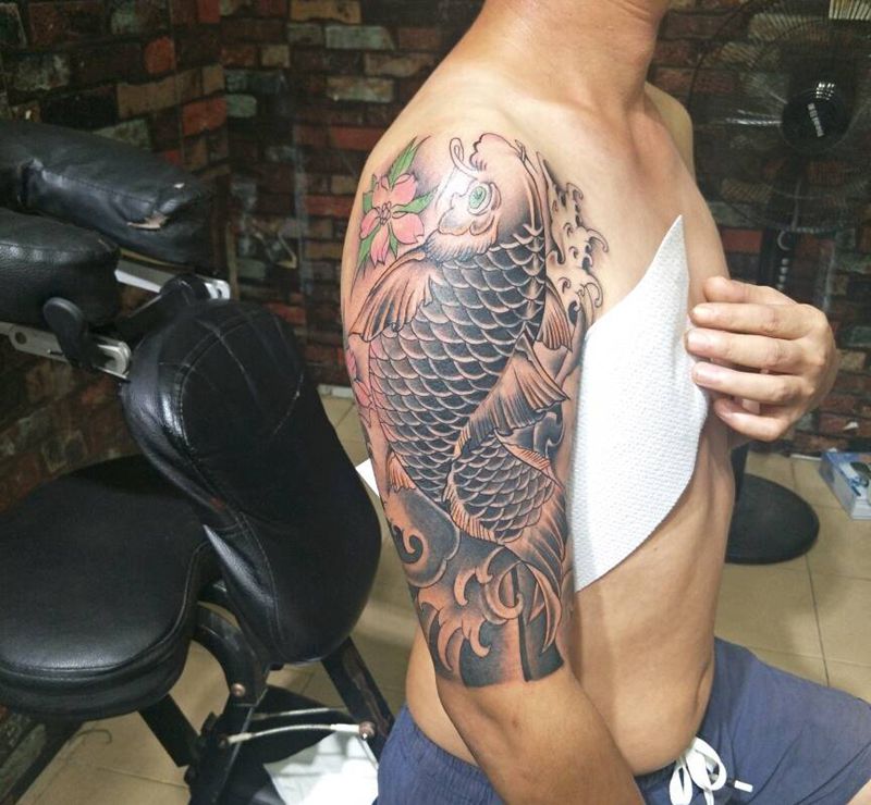 遮盖纹身图片_手臂纹身图案