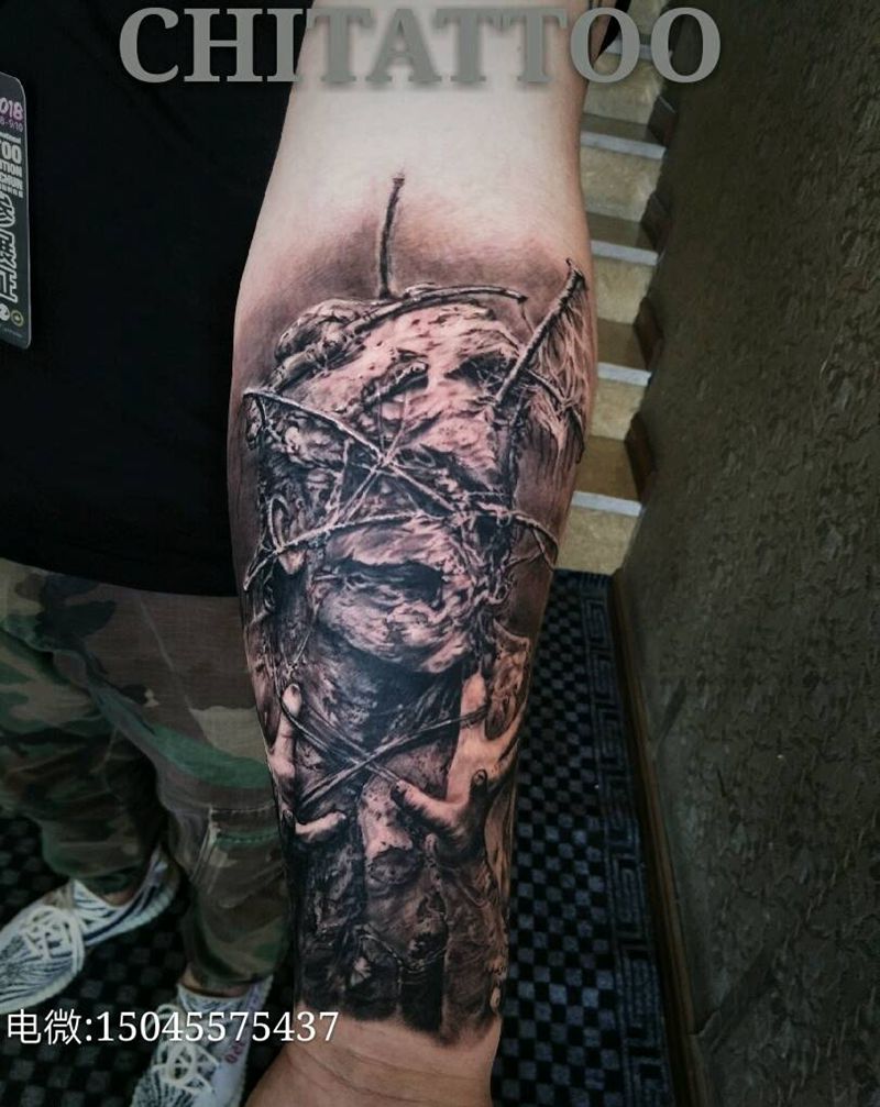 长春纹身展现场纹身图片