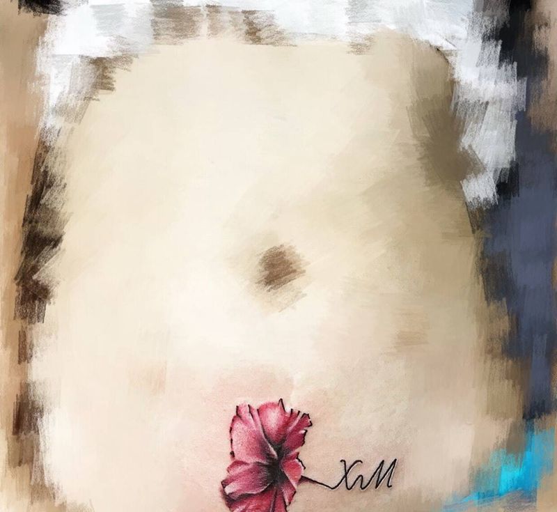 遮盖疤痕纹身图片