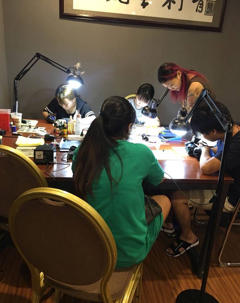 纹身培训纹身图片