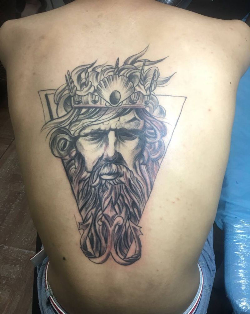 海神纹身图片