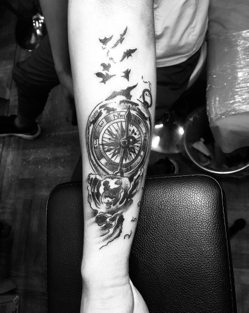 小臂个性纹身纹身图片