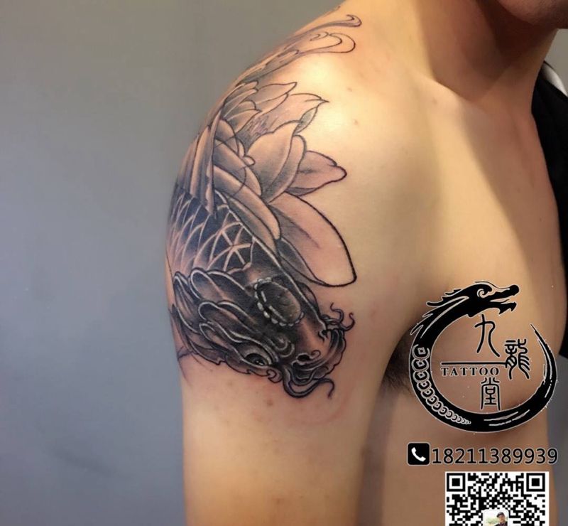 遮盖旧图纹身图片