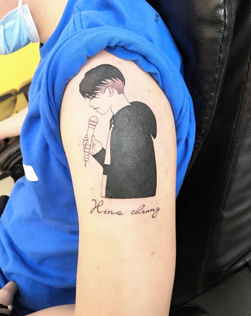 遮盖。纹身图片_肩部纹身图案