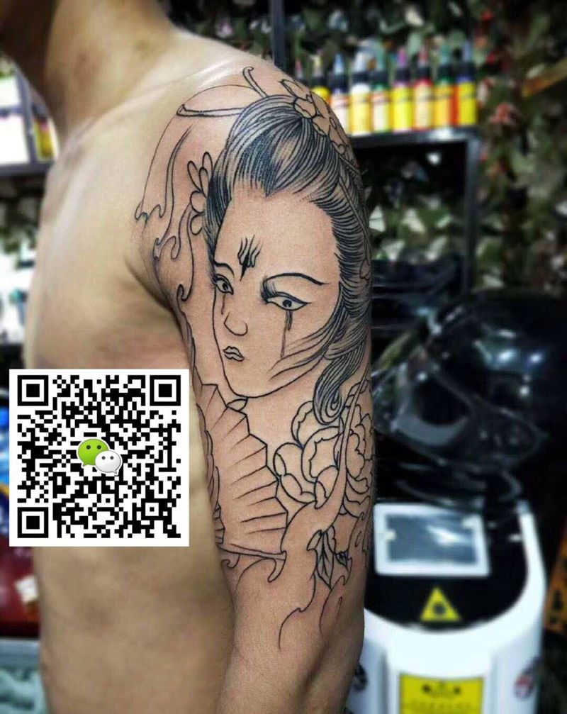 顾客自己带的图纹身图片