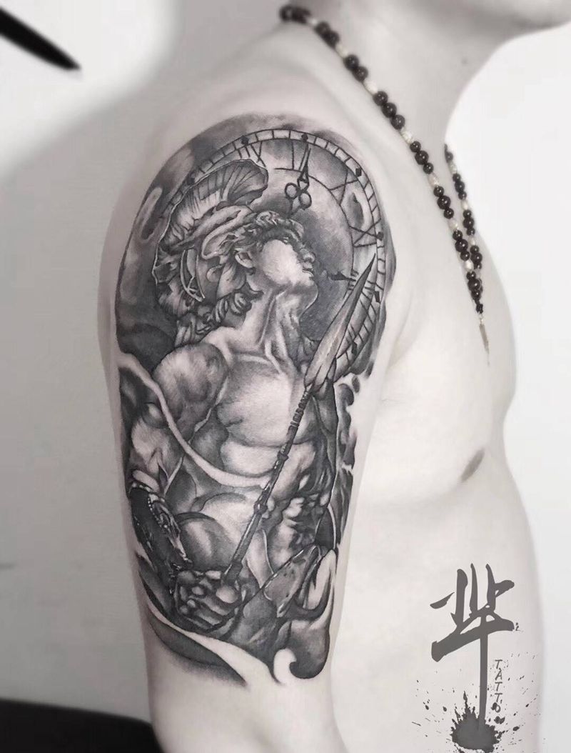 斯巴达哟纹身图片