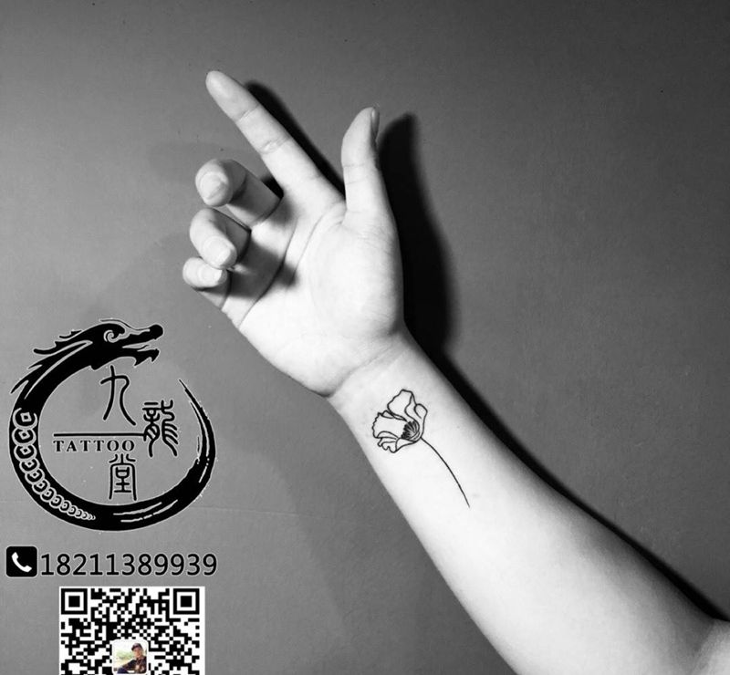 小清新纹身图片