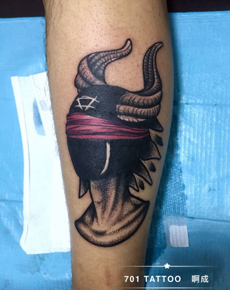 暗黑风格纹身图片