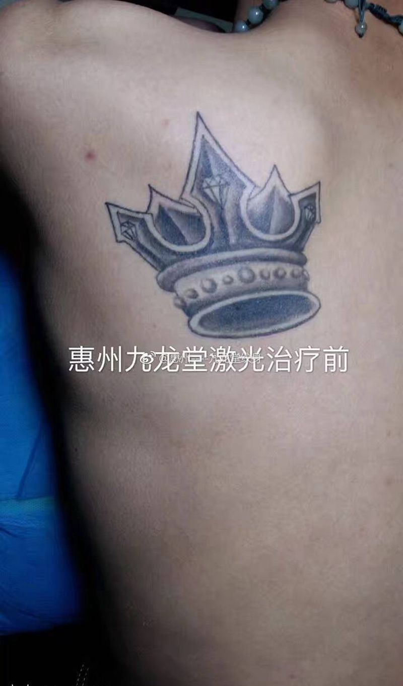 洗纹身效果纹身图片