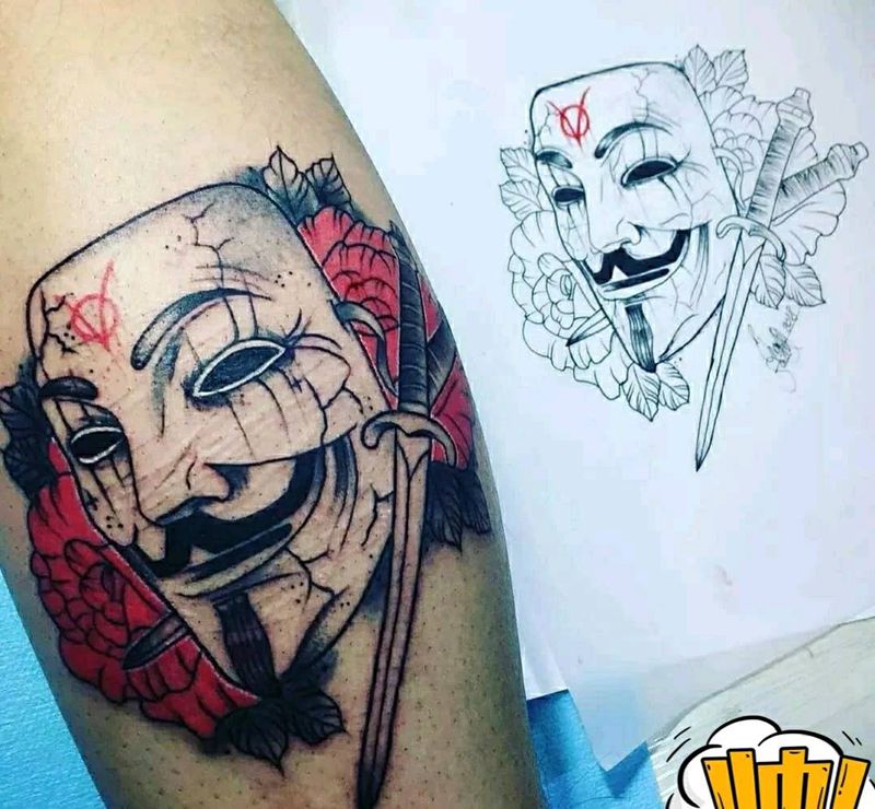 酷先森纹身图片