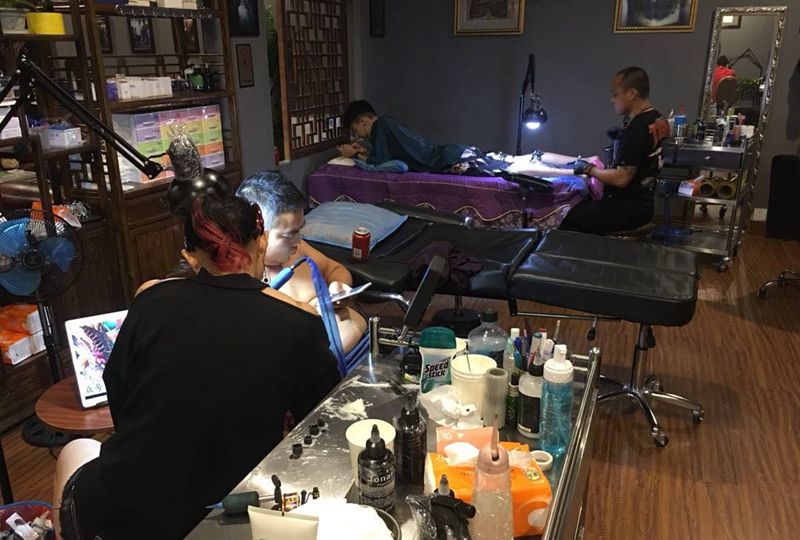 工作图纹身图片