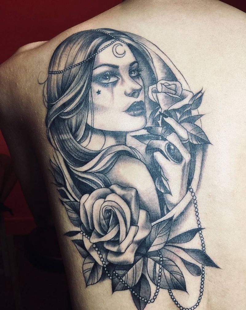 欧美风纹身图片