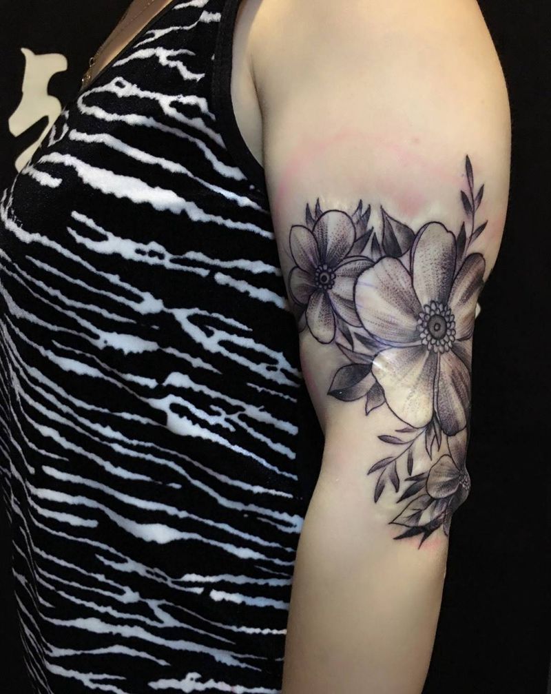 盖疤痕纹身图片