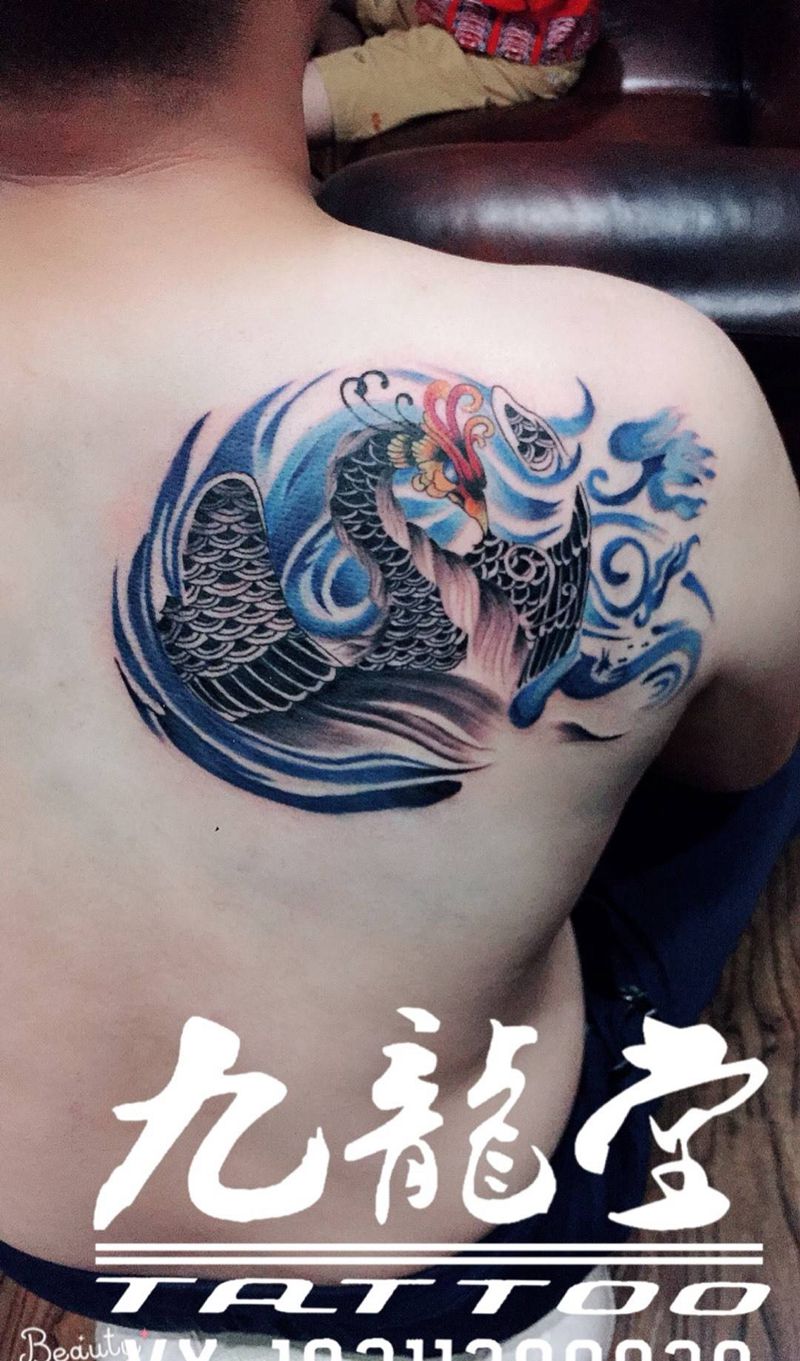 凤凰纹身图片