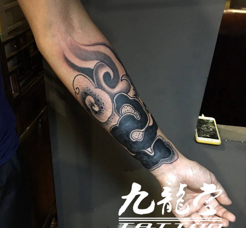 遮盖旧图前后纹身图片