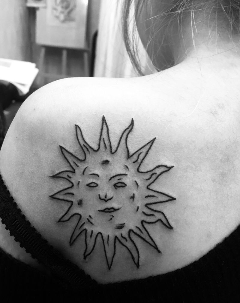 小清新纹身图片