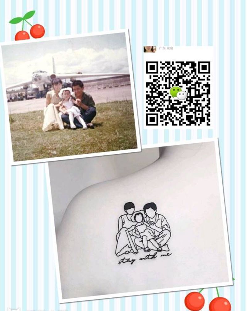 一家人纹身图片