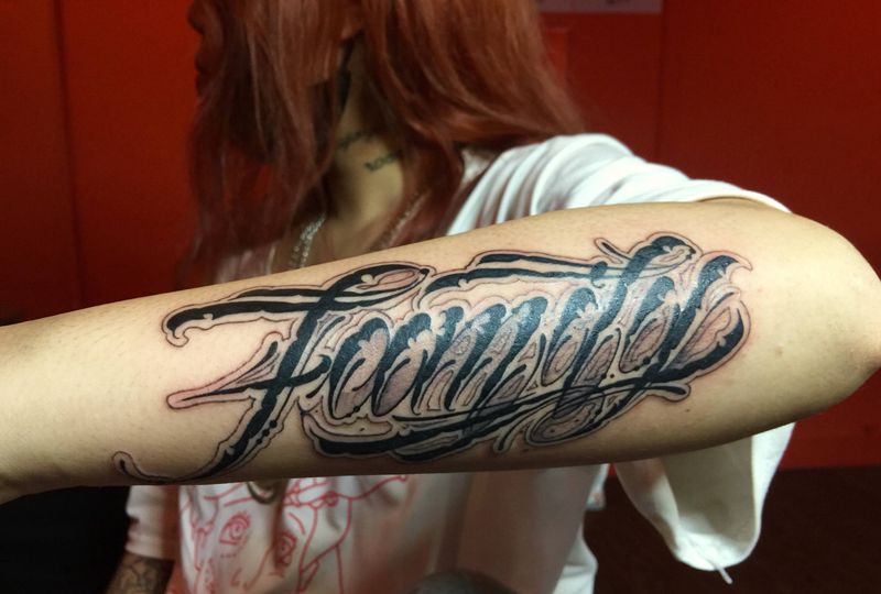 花体纹身图片