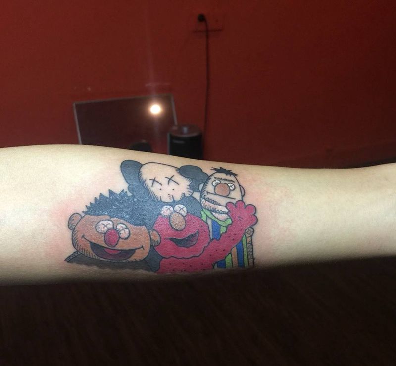 卡通纹身图片