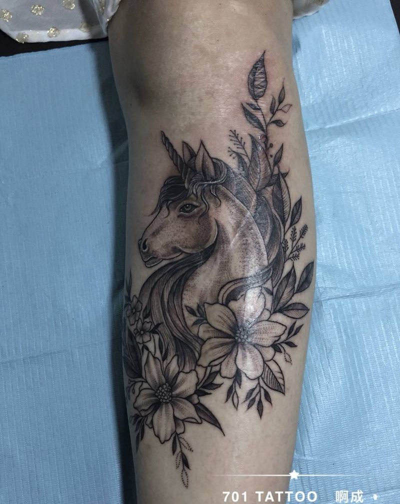 遮盖疤痕纹身图片