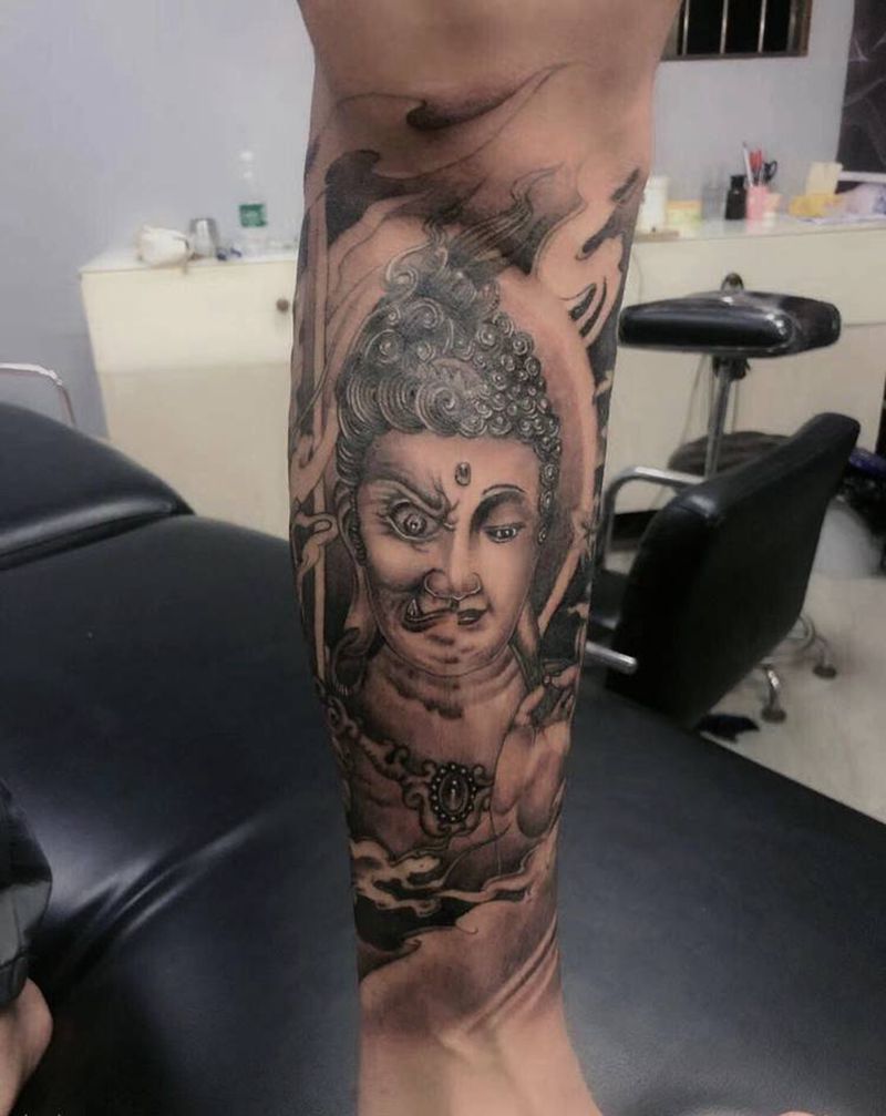 喜欢吗纹身图片_脚部纹身图案