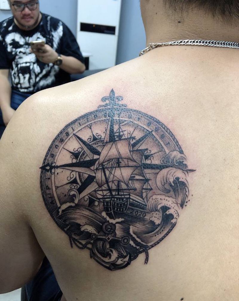 喜欢可约纹身图片_胸部纹身图案