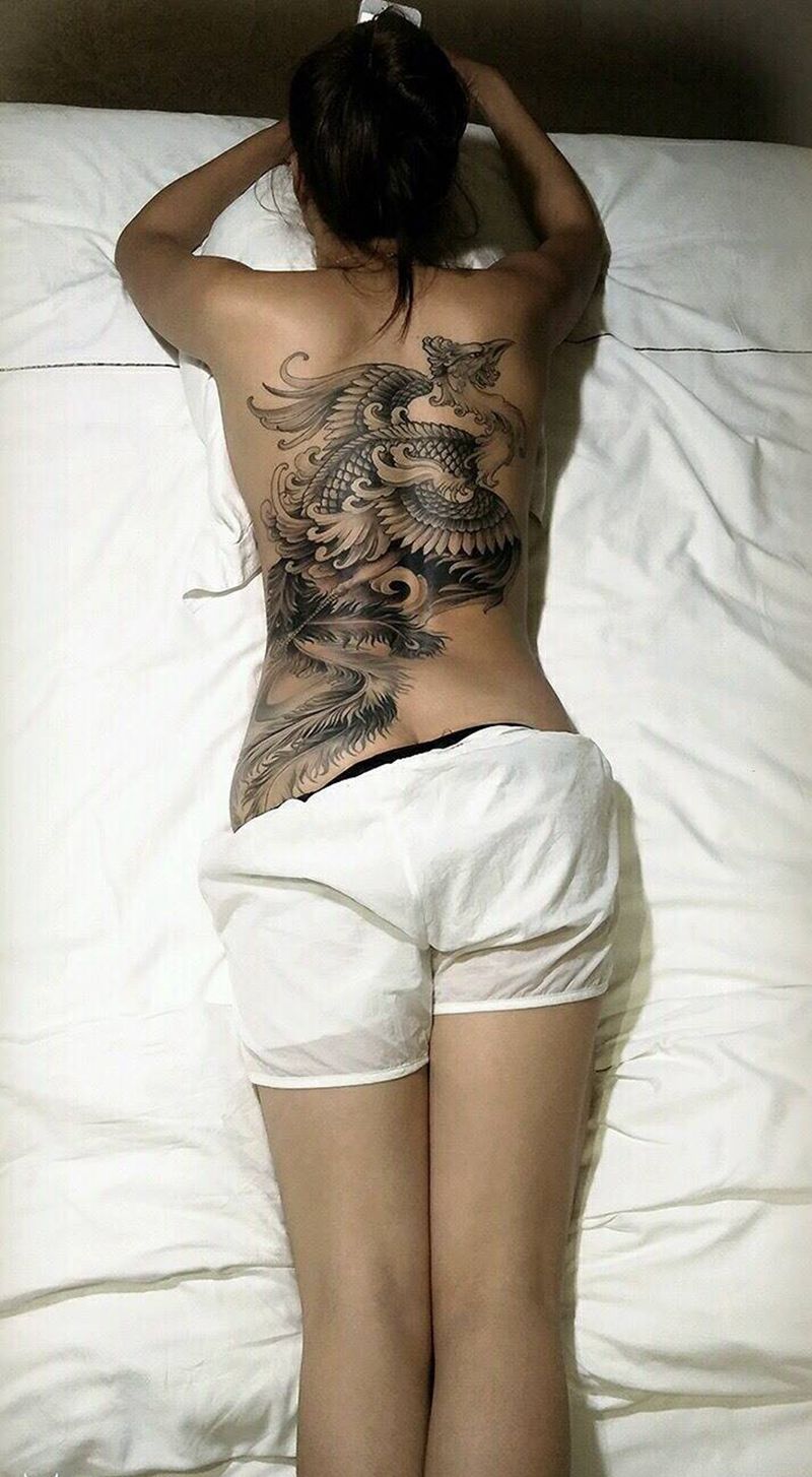 凤凰纹身图片
