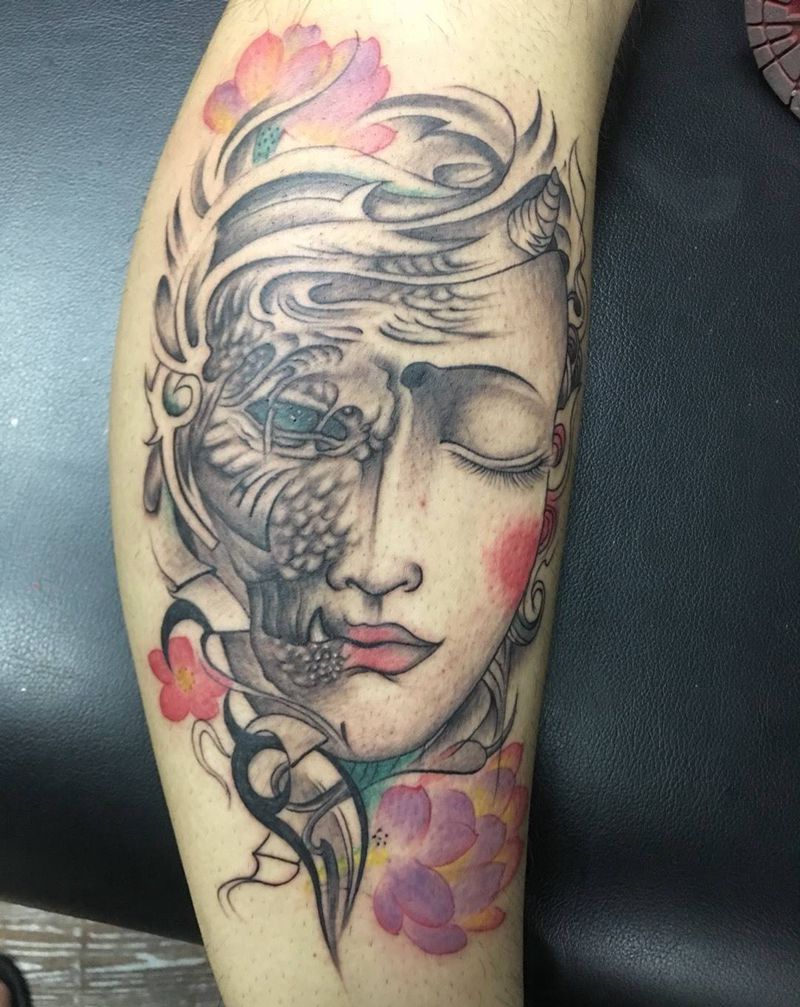 喜欢可约纹身图片