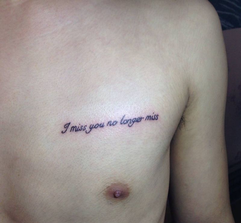 小英文纹身图片