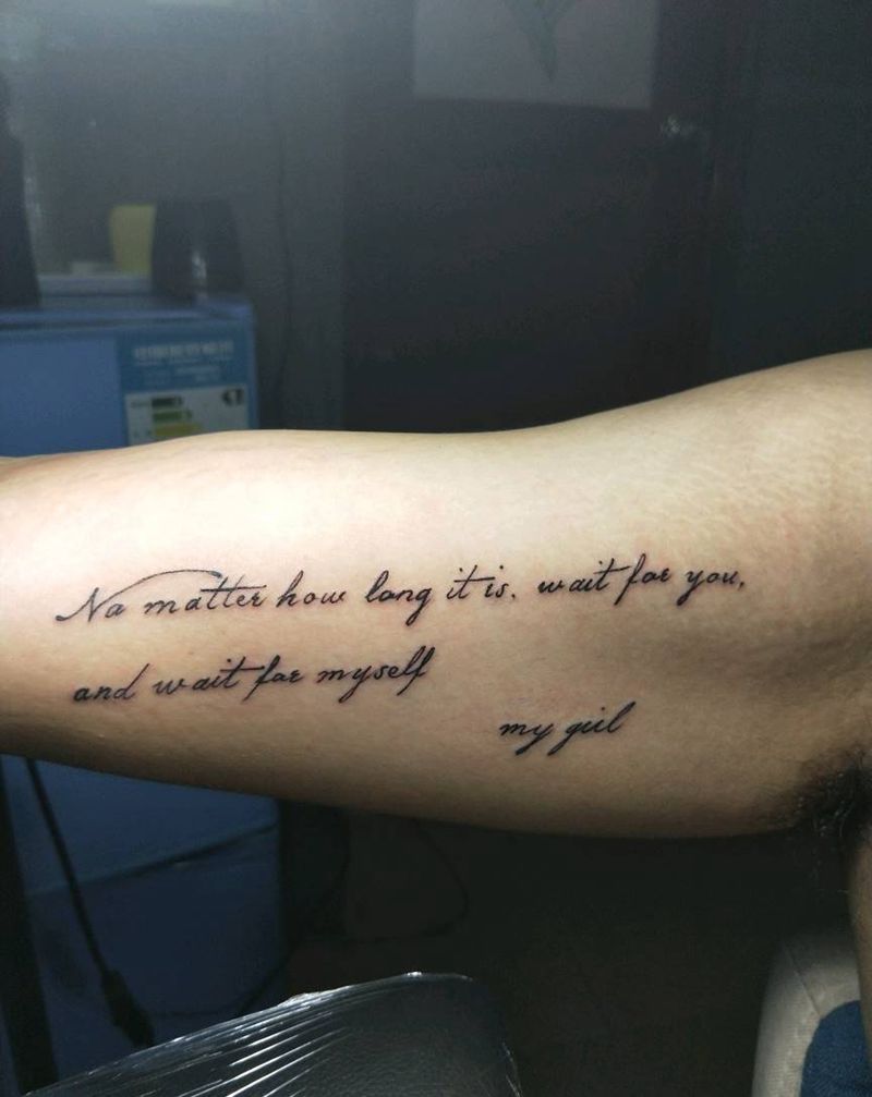 英文。纹身图片