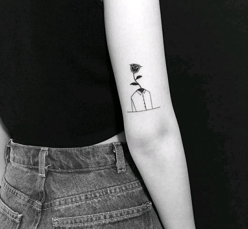 小清新。纹身图片