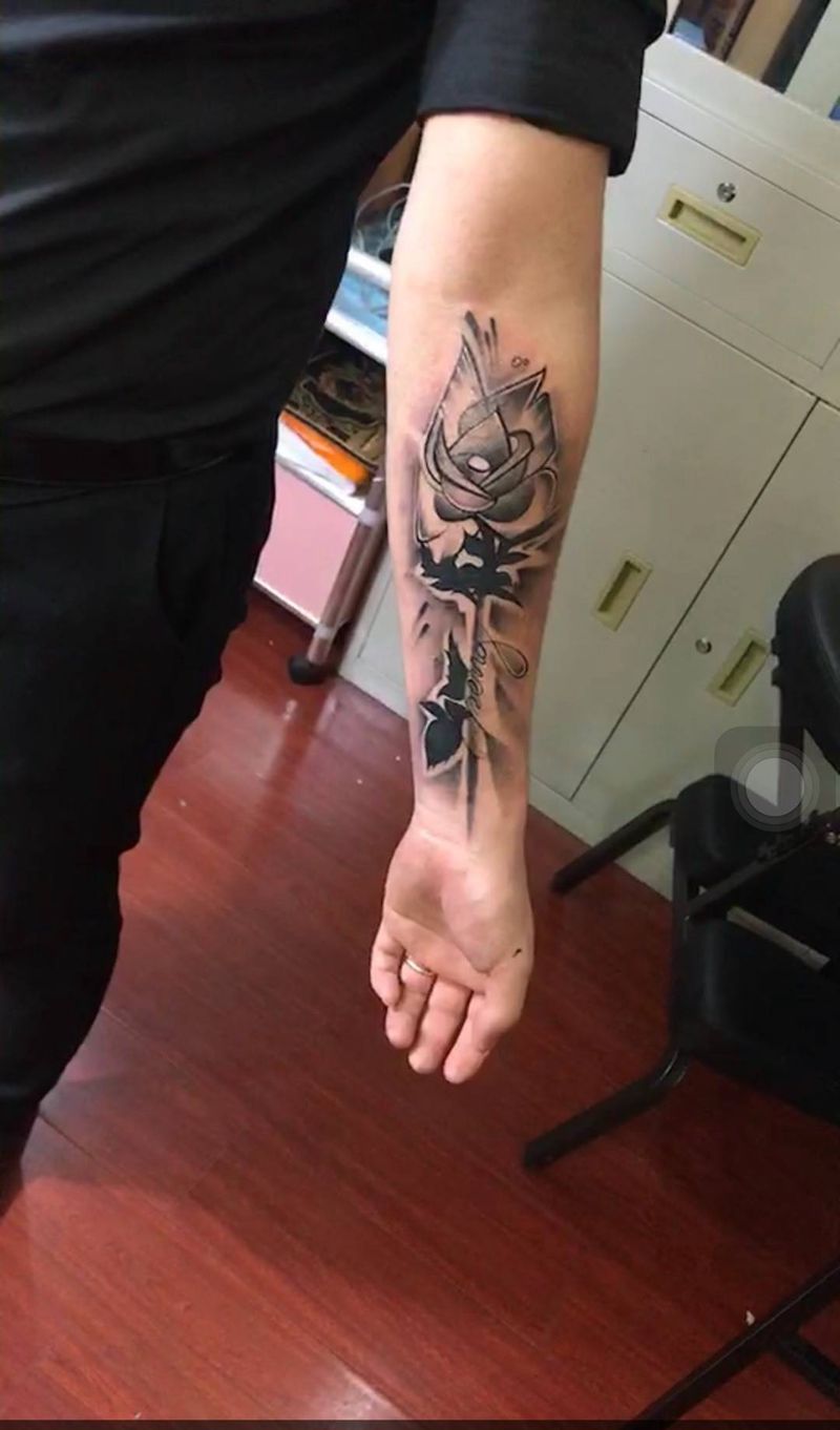 黑暗系纹身图片