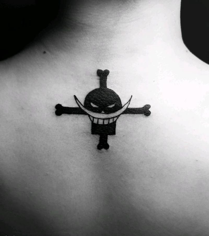 白胡子。纹身图片