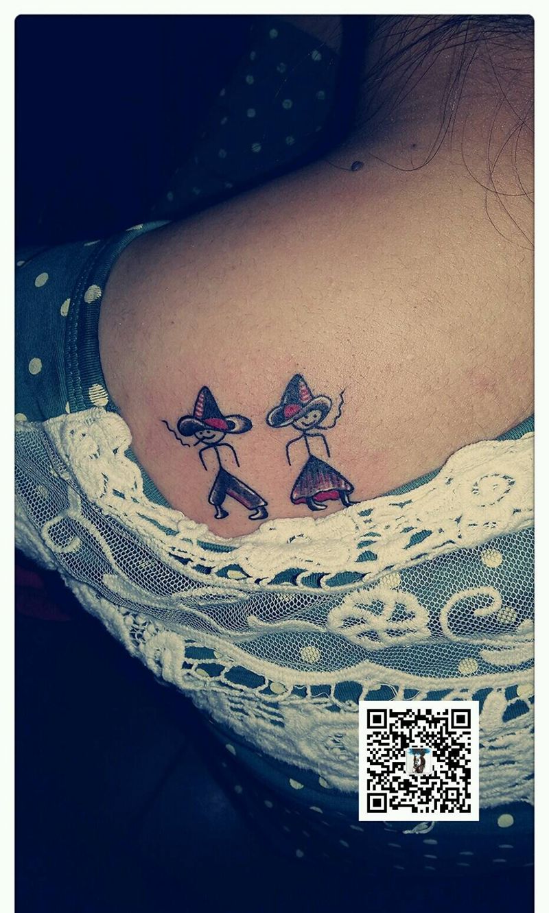 小清新纹身图片