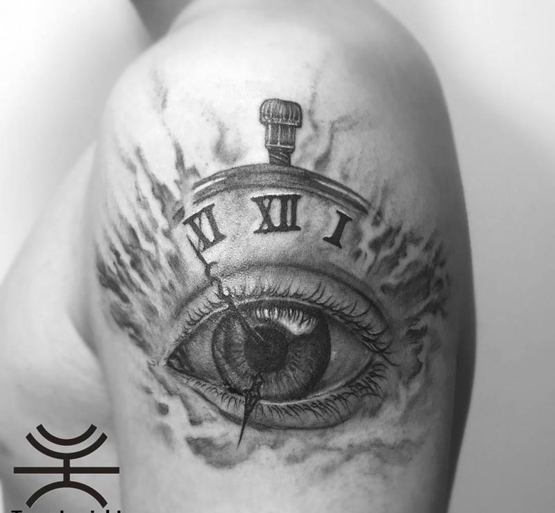 眼纹身图片