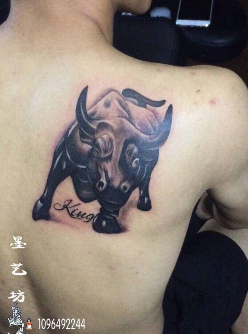 牛牛纹身图片