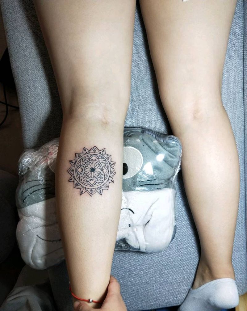 梵花。纹身图片