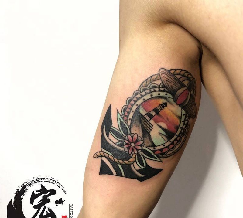 old achool纹身图片