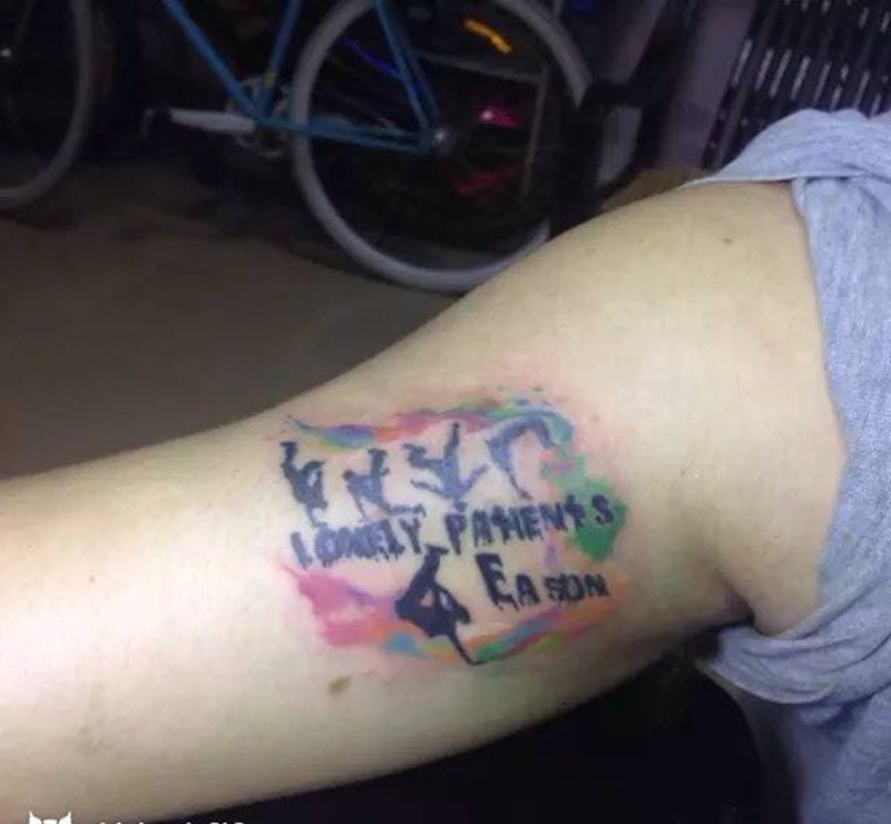 舞起来纹身图片