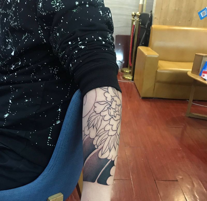 花臂纹身图片