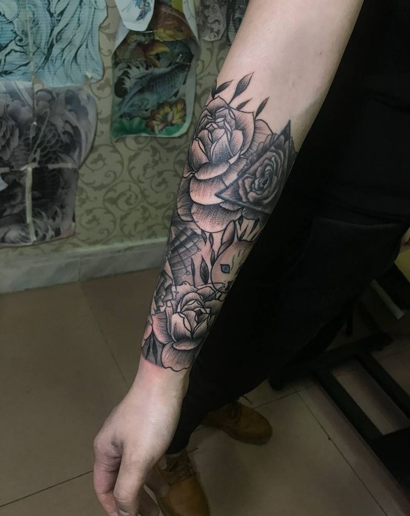 遮盖添加纹身图片