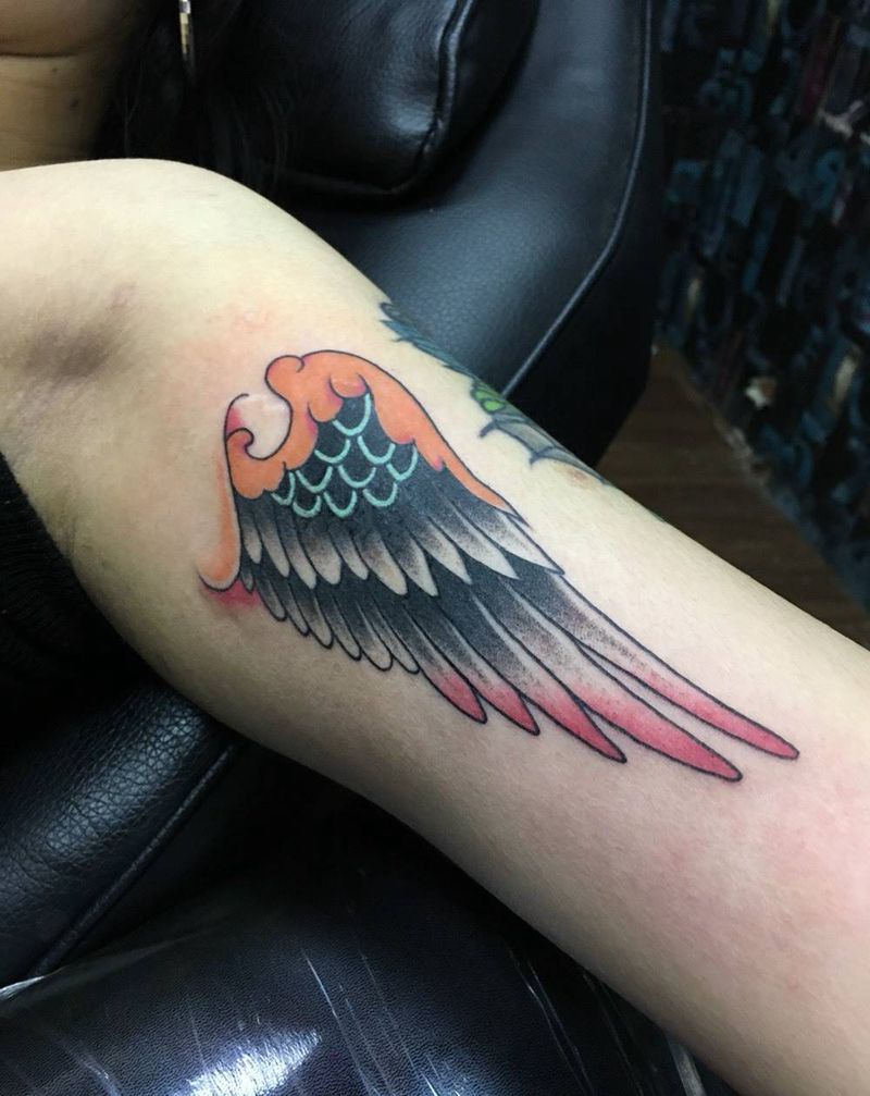 歐美小作纹身图片