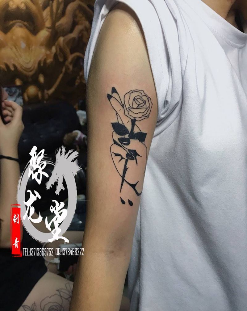 小清新纹身图片